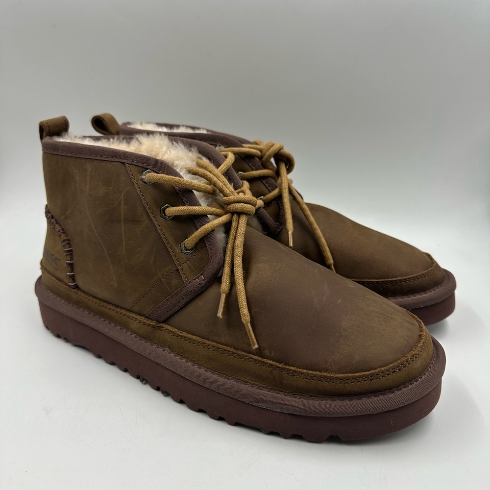 UGG Classic Neumel Chukka Weather Boots Chestnut Size 10